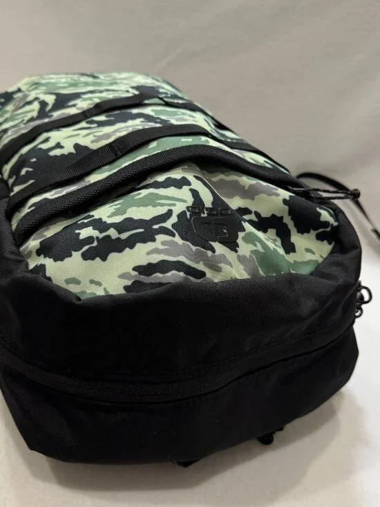 OGIO Alpha Lite Convoy Backpack 21.5 Liter Black Camo Daybag Gym MOD Webbing NWT - Picture 10 of 16